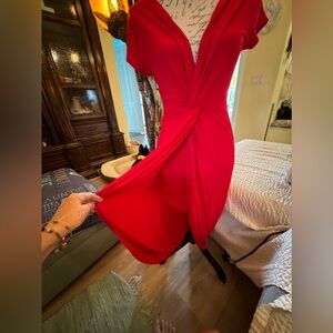 Rolla Coster Red Wrap Dress